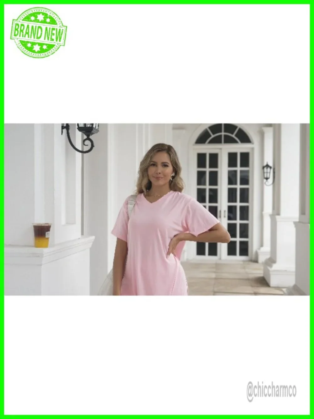 Plus Size 2 Piece Outfits Short Sleeve Tunic Tops Bodycon Biker Shorts Set